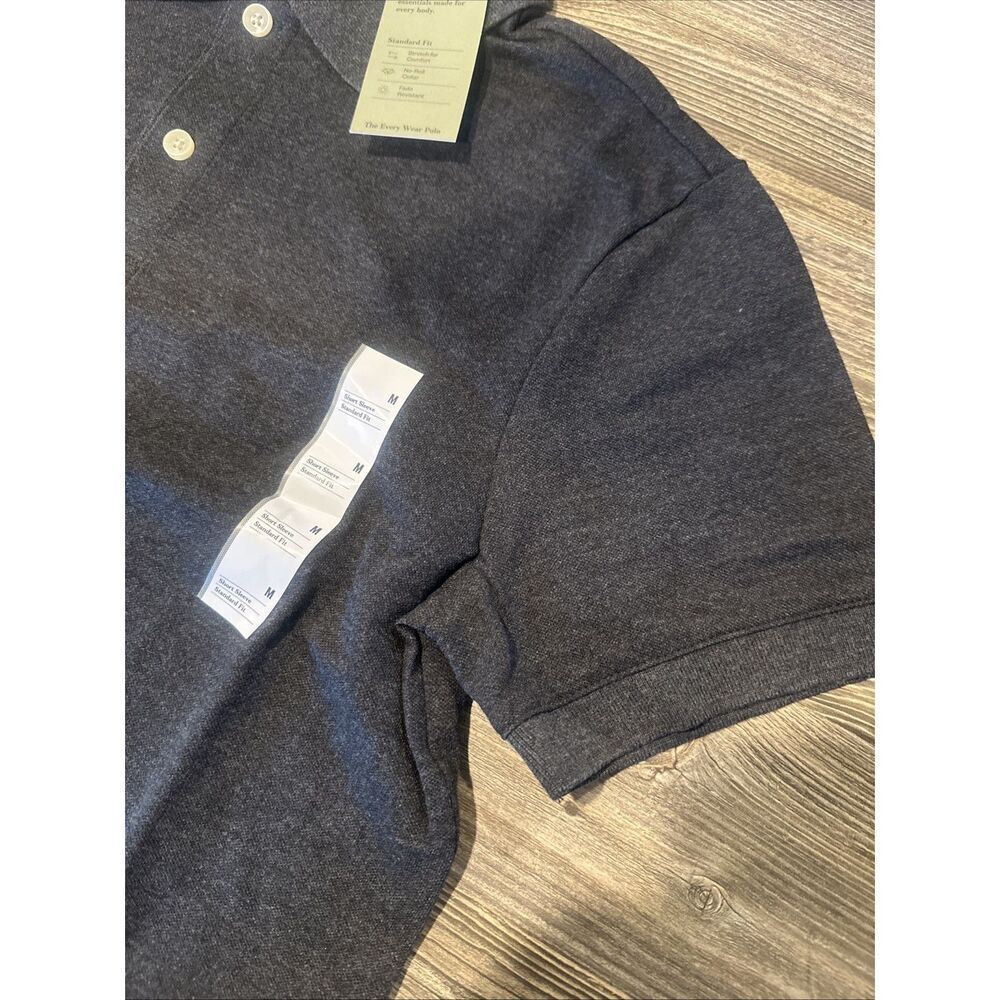 Goodfellow & Co. Men's YEM81 Standard Fit Short Sleeve Stretch Polo Shirt. Med.O - Picture 2 of 5